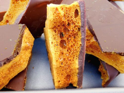 Honeycomb and Chocolate high quality