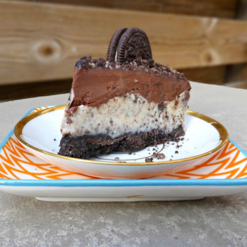 Oreo and White Chocolate Pie with Dark Chocolate Ganache