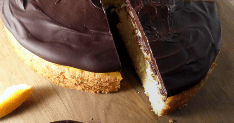 Jaffa Cake Sponge (Chocolate Orange Cake)