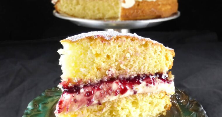 Spelt Victoria Sandwich Cake