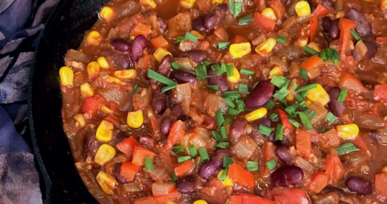 Chilli Sin Carne (Vegetable Chilli)