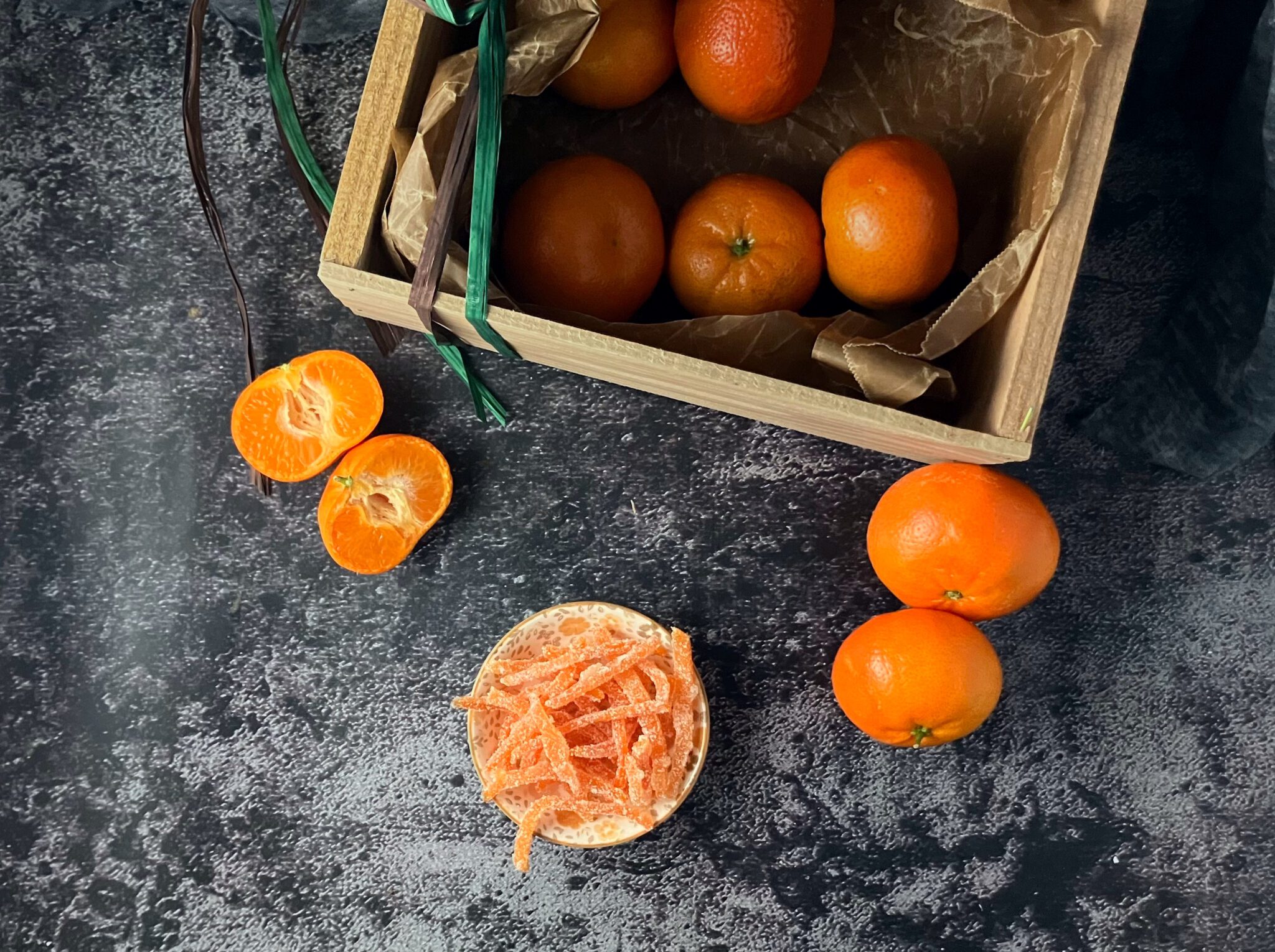 Candied Clementine Peel