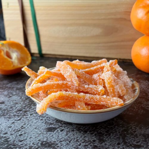 Candied Clementine Peel