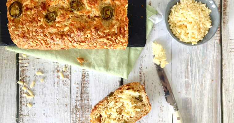 Cheddar Jalapeño Quick Bread